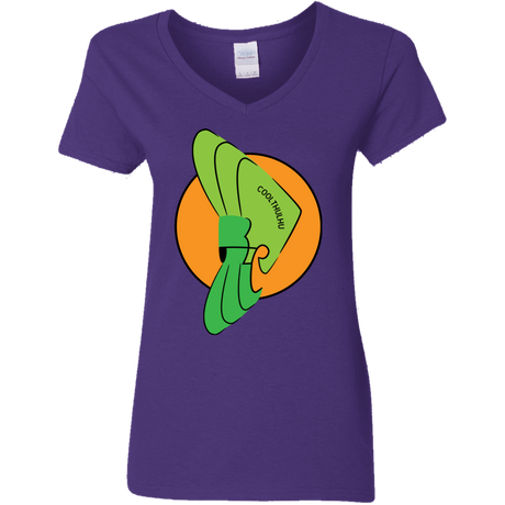 T-Shirts Purple / S Coolthulhu Women's V-Neck T-Shirt