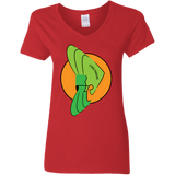 T-Shirts Red / S Coolthulhu Women's V-Neck T-Shirt