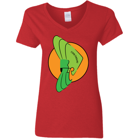 T-Shirts Red / S Coolthulhu Women's V-Neck T-Shirt