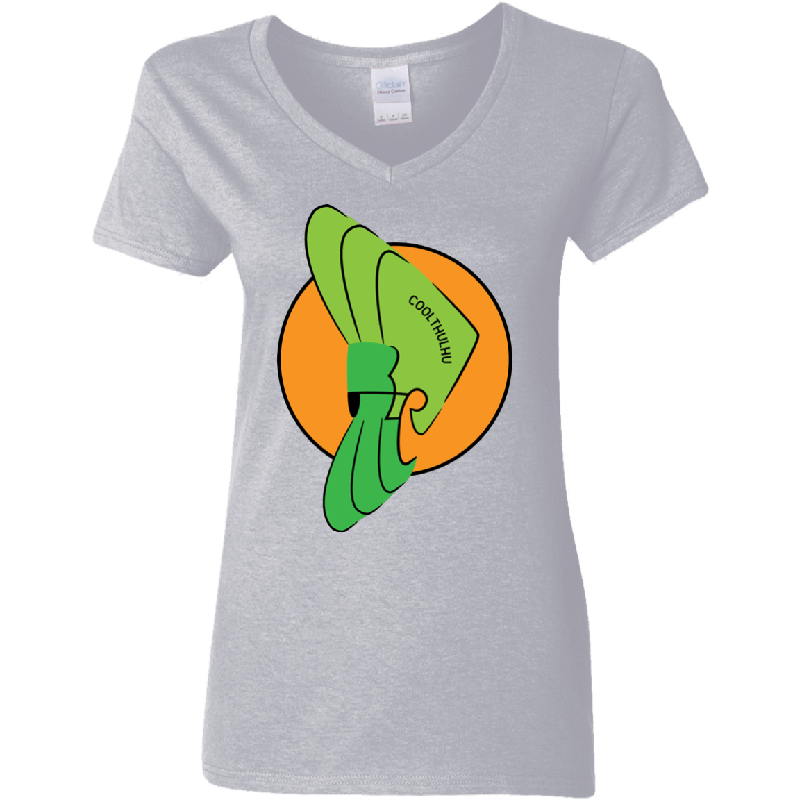 T-Shirts Sport Grey / S Coolthulhu Women's V-Neck T-Shirt