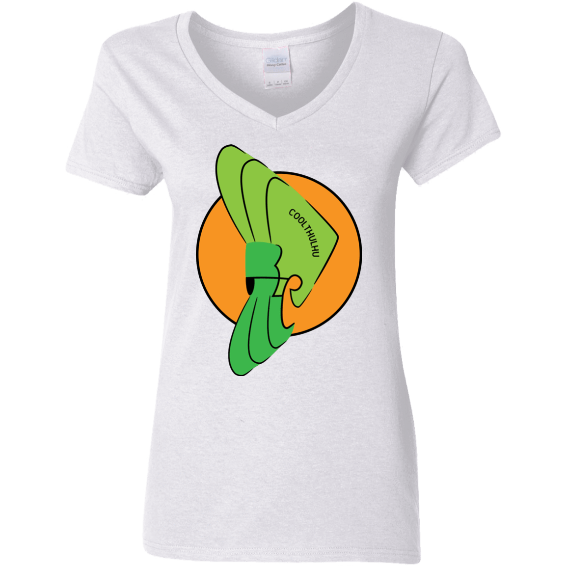 T-Shirts White / S Coolthulhu Women's V-Neck T-Shirt