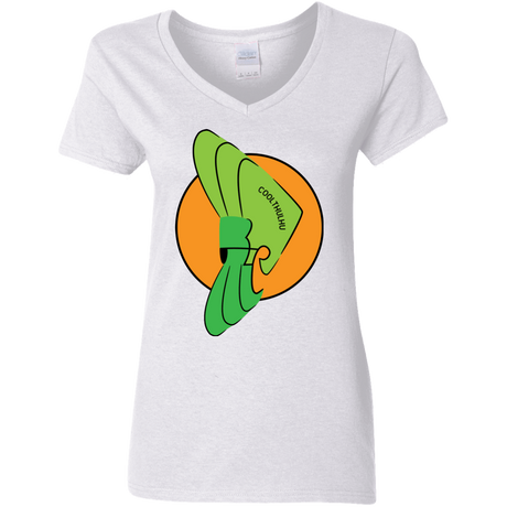 T-Shirts White / S Coolthulhu Women's V-Neck T-Shirt