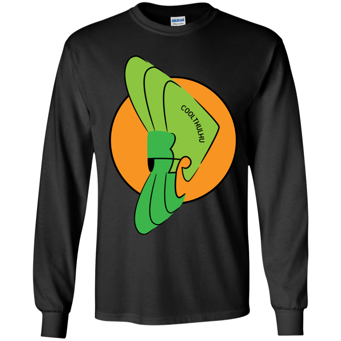 T-Shirts Black / YS Coolthulhu Youth Long Sleeve T-Shirt