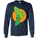 T-Shirts Navy / YS Coolthulhu Youth Long Sleeve T-Shirt