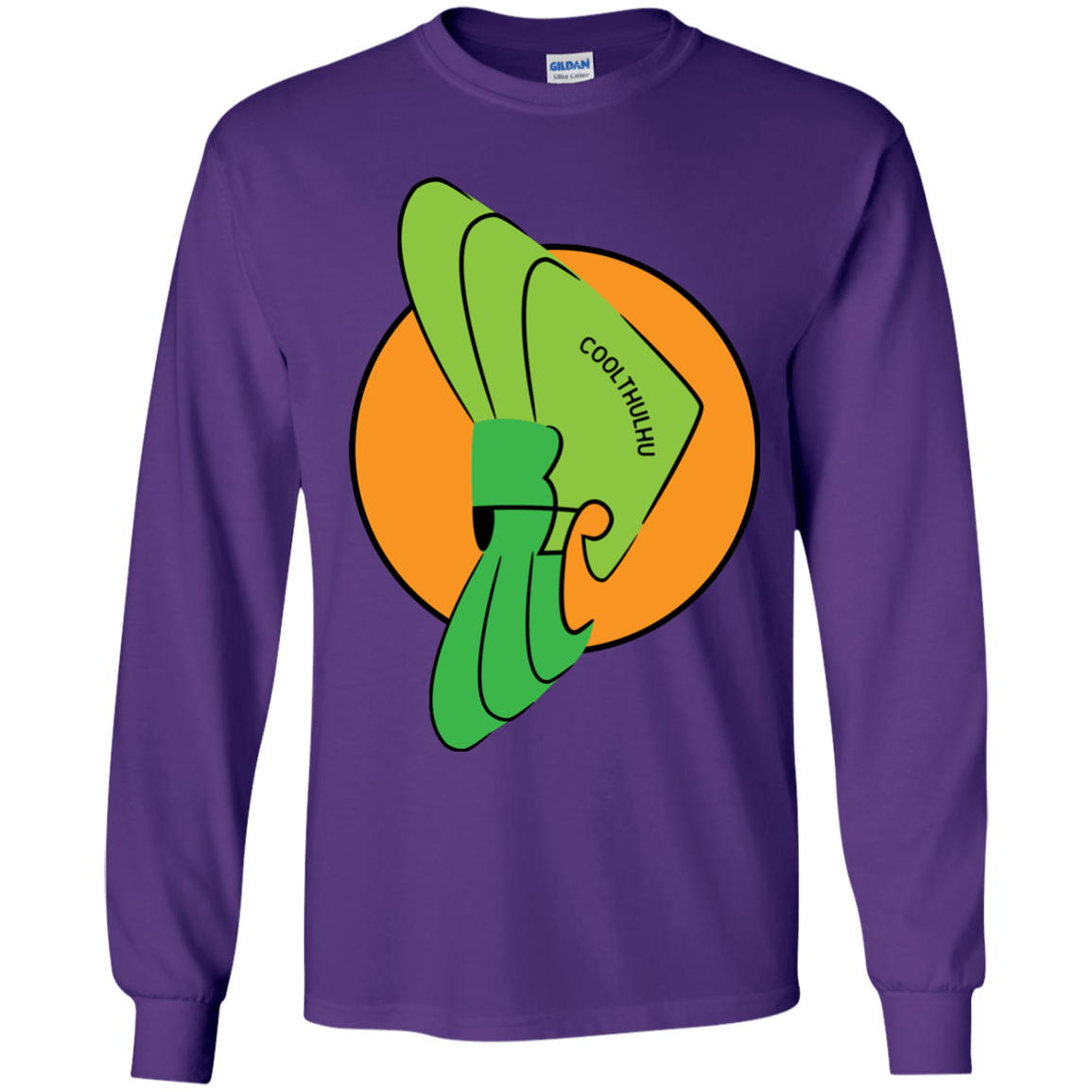 T-Shirts Purple / YS Coolthulhu Youth Long Sleeve T-Shirt