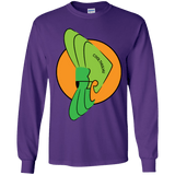 T-Shirts Purple / YS Coolthulhu Youth Long Sleeve T-Shirt