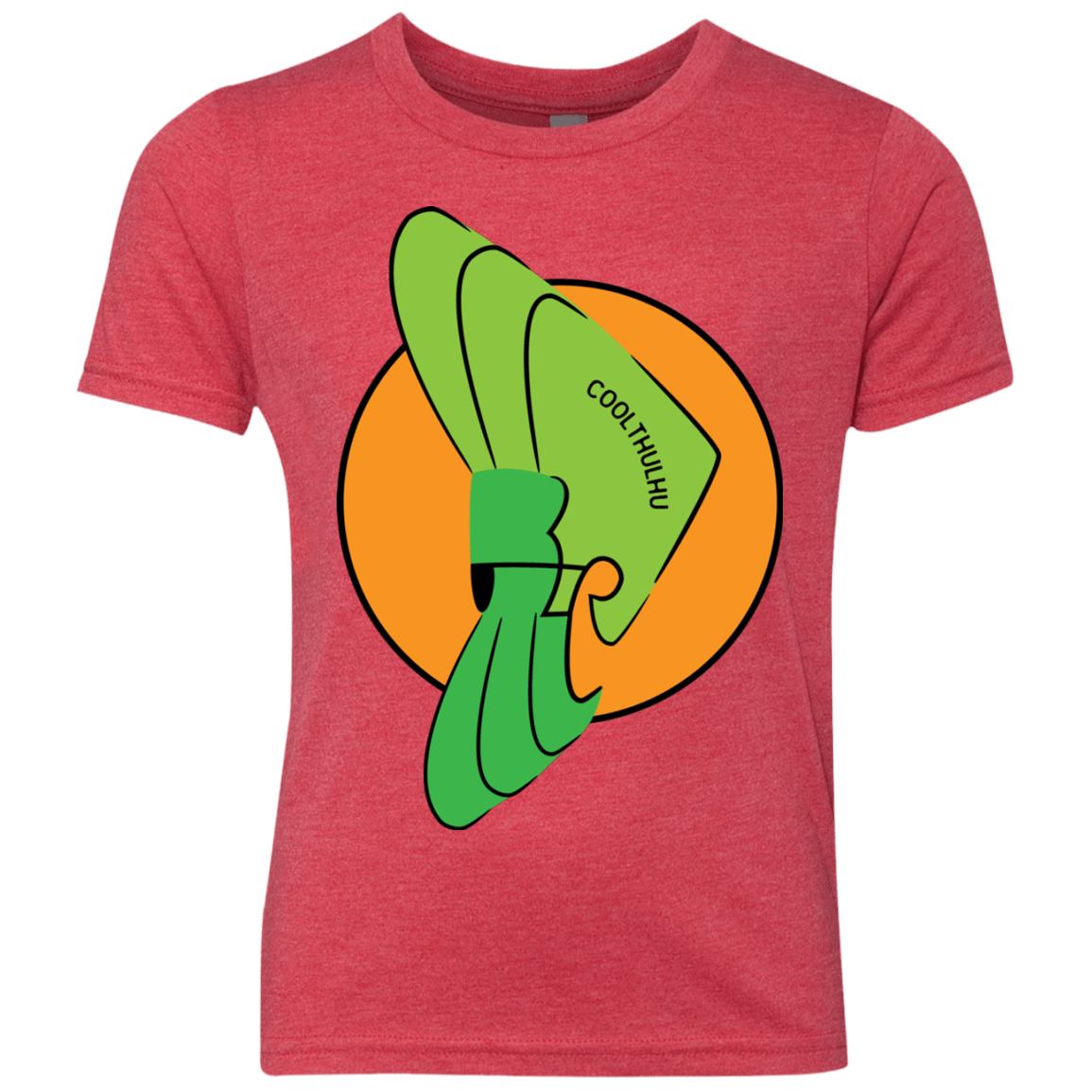 T-Shirts Vintage Red / YXS Coolthulhu Youth Triblend T-Shirt