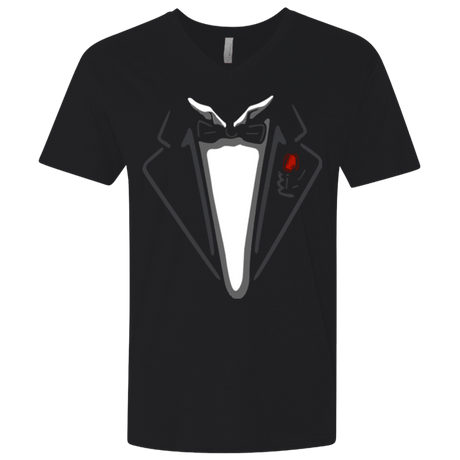 T-Shirts Black / X-Small corleone jacket Men's Premium V-Neck