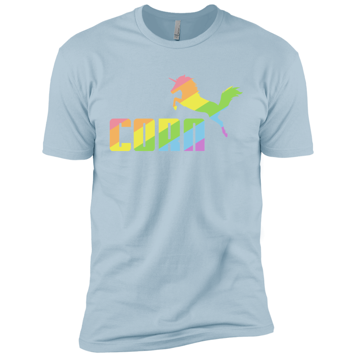 T-Shirts Light Blue / YXS Corn Boys Premium T-Shirt