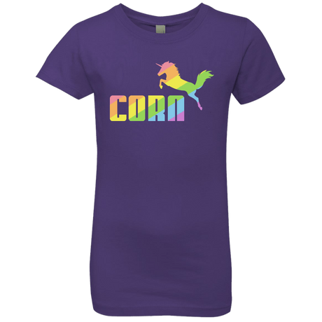 T-Shirts Purple Rush / YXS Corn Girls Premium T-Shirt
