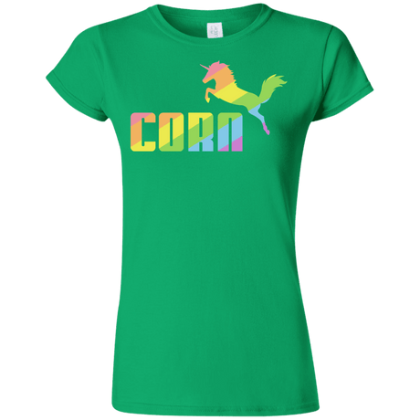 T-Shirts Irish Green / S Corn Junior Slimmer-Fit T-Shirt