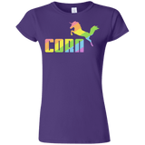 T-Shirts Purple / S Corn Junior Slimmer-Fit T-Shirt