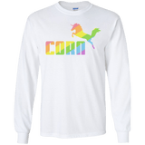 T-Shirts White / S Corn Men's Long Sleeve T-Shirt