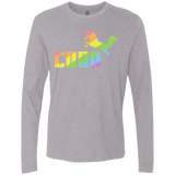 T-Shirts Heather Grey / S Corn Men's Premium Long Sleeve