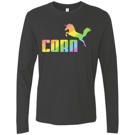 T-Shirts Heavy Metal / S Corn Men's Premium Long Sleeve