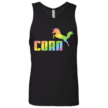 T-Shirts Black / S Corn Men's Premium Tank Top