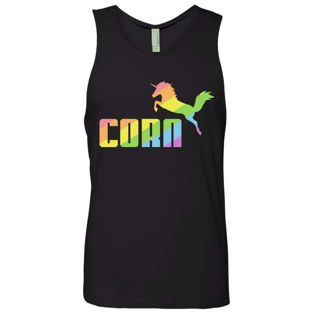 T-Shirts Black / S Corn Men's Premium Tank Top