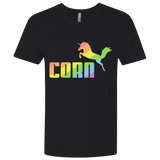T-Shirts Black / X-Small Corn Men's Premium V-Neck