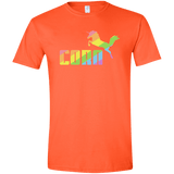 T-Shirts Orange / S Corn Men's Semi-Fitted Softstyle