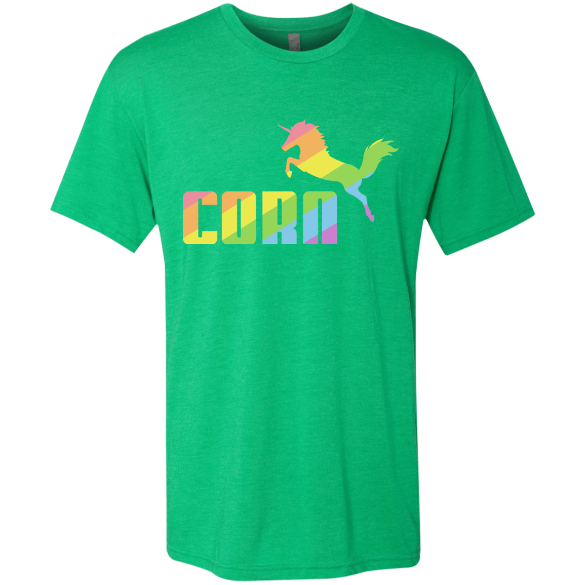 T-Shirts Envy / S Corn Men's Triblend T-Shirt