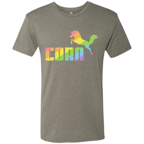 T-Shirts Venetian Grey / S Corn Men's Triblend T-Shirt