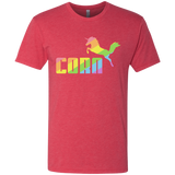 T-Shirts Vintage Red / S Corn Men's Triblend T-Shirt