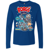 T-Shirts Royal / S Corn Porgs Men's Premium Long Sleeve