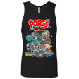 T-Shirts Black / S Corn Porgs Men's Premium Tank Top