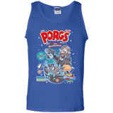 T-Shirts Royal / S Corn Porgs Men's Tank Top