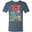 T-Shirts Indigo / S Corn Porgs Men's Triblend T-Shirt