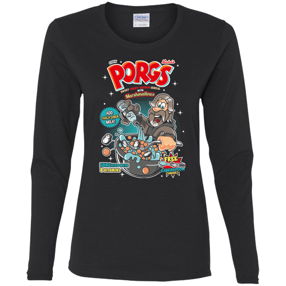 Corn Porgs Women's Long Sleeve T-Shirt