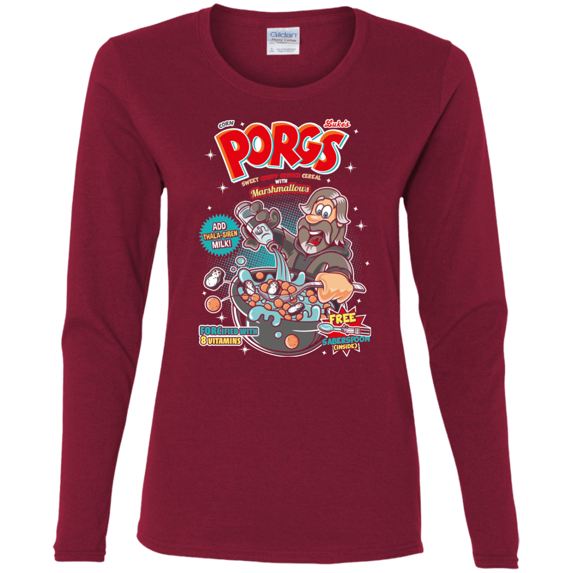 Corn Porgs Women's Long Sleeve T-Shirt