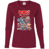 Corn Porgs Women's Long Sleeve T-Shirt