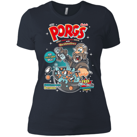 T-Shirts Indigo / X-Small Corn Porgs Women's Premium T-Shirt