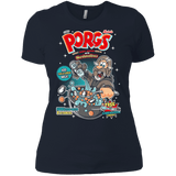 T-Shirts Midnight Navy / X-Small Corn Porgs Women's Premium T-Shirt
