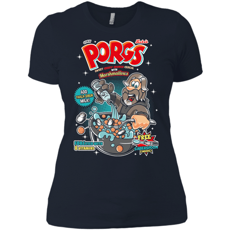 T-Shirts Midnight Navy / X-Small Corn Porgs Women's Premium T-Shirt