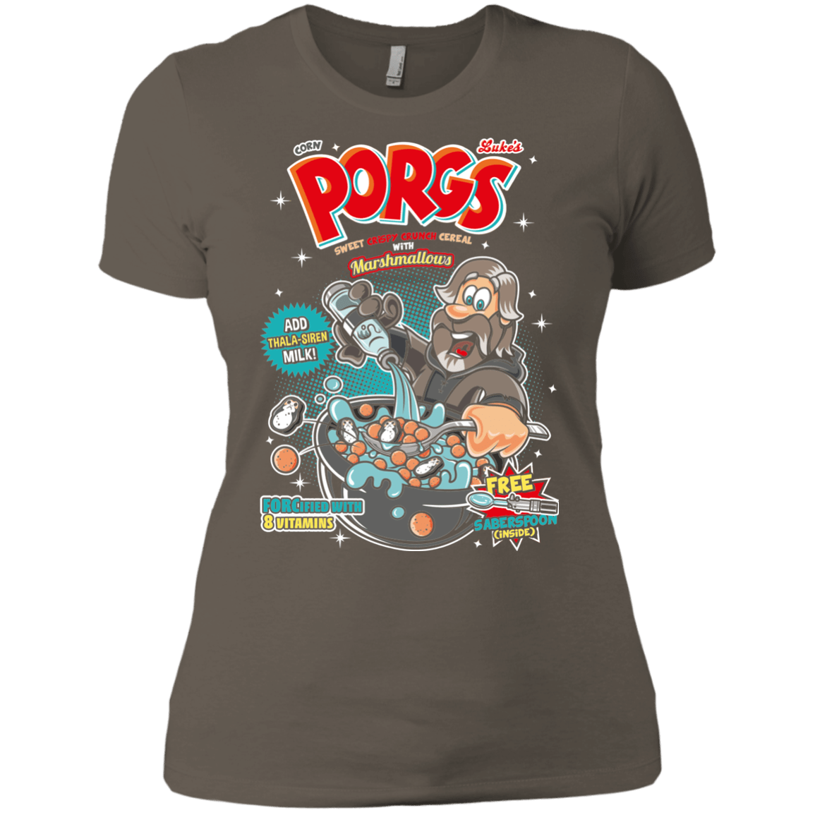 T-Shirts Warm Grey / X-Small Corn Porgs Women's Premium T-Shirt