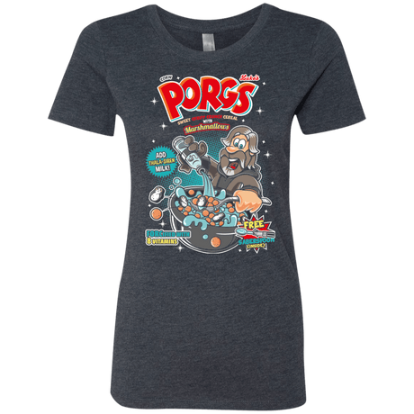 T-Shirts Vintage Navy / S Corn Porgs Women's Triblend T-Shirt