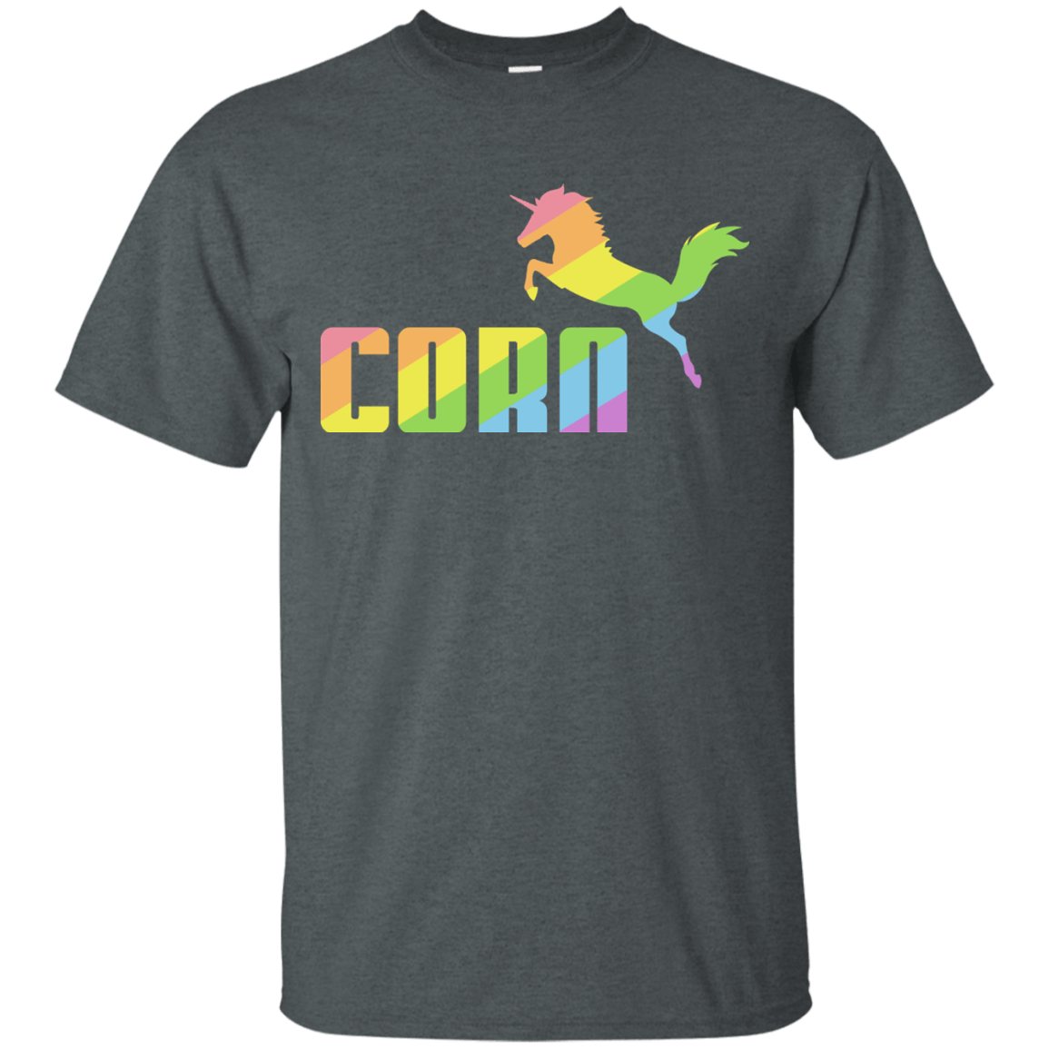 T-Shirts Dark Heather / S Corn T-Shirt