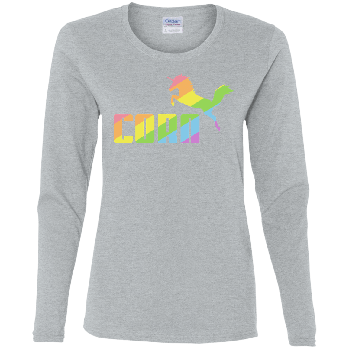 T-Shirts Sport Grey / S Corn Women's Long Sleeve T-Shirt