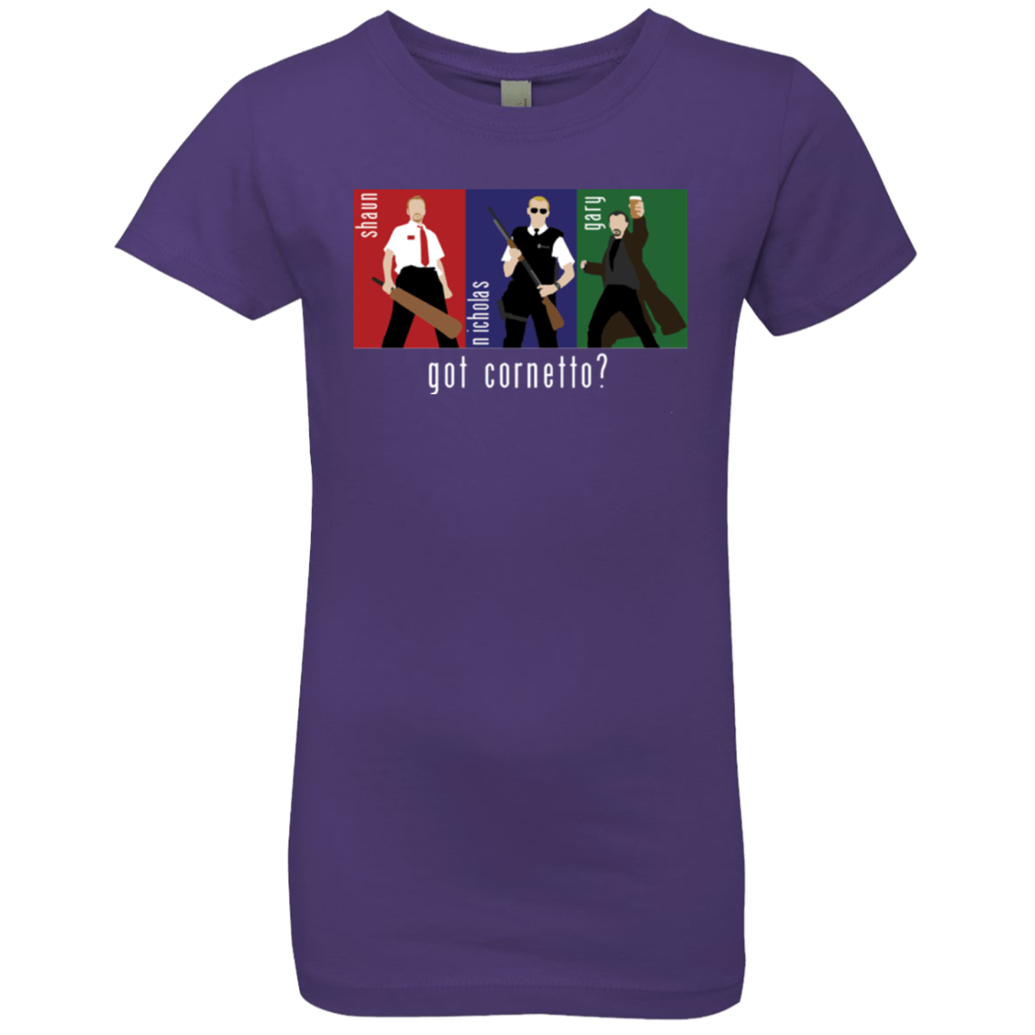 T-Shirts Purple Rush / YXS Cornetto Girls Premium T-Shirt