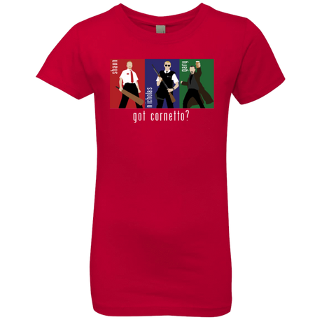 T-Shirts Red / YXS Cornetto Girls Premium T-Shirt
