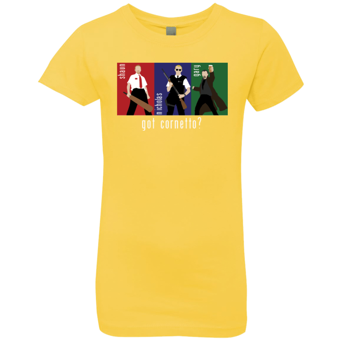 T-Shirts Vibrant Yellow / YXS Cornetto Girls Premium T-Shirt