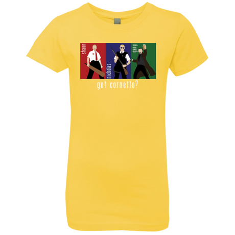 T-Shirts Vibrant Yellow / YXS Cornetto Girls Premium T-Shirt