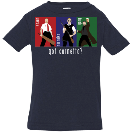 T-Shirts Navy / 6 Months Cornetto Infant Premium T-Shirt