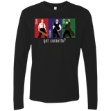 T-Shirts Black / Small Cornetto Men's Premium Long Sleeve
