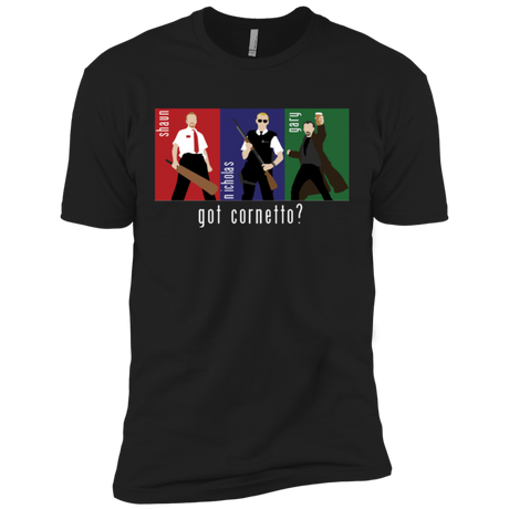 T-Shirts Black / X-Small Cornetto Men's Premium T-Shirt