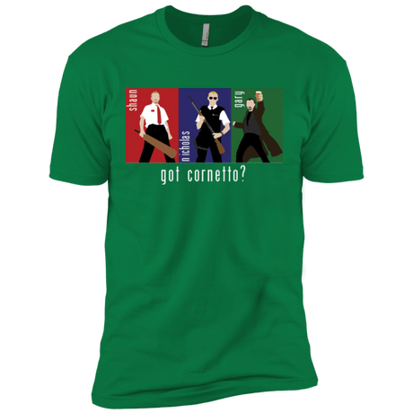 T-Shirts Kelly Green / X-Small Cornetto Men's Premium T-Shirt