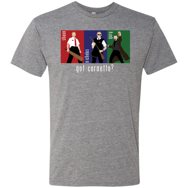 T-Shirts Premium Heather / Small Cornetto Men's Triblend T-Shirt