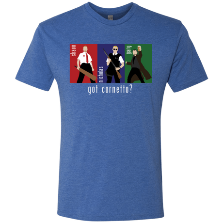 T-Shirts Vintage Royal / Small Cornetto Men's Triblend T-Shirt